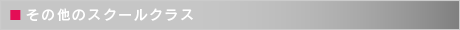その他のスクールクラス